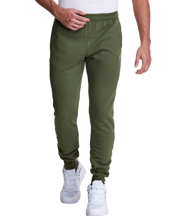 Jogger Champion Hombre - Powerblend Fleece ( Verde ) 4793561-PT